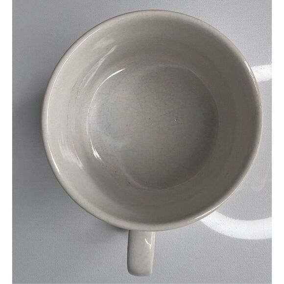 Bundle Of Two Vintage Glass Soup Recipe Bowls With Handle - Picture 5 of 6